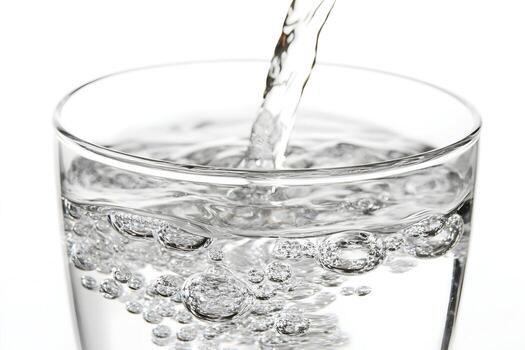 Crystal clear drinking water